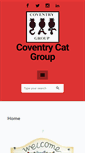Mobile Screenshot of coventrycatgroup.org.uk